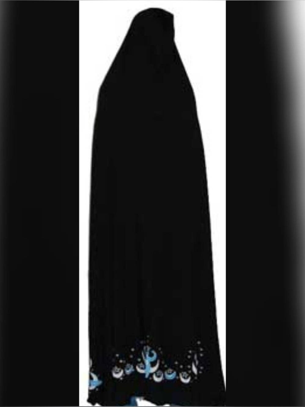 Karuna Arts Moon Goddess Black Full Cape (Ritual Cloak)